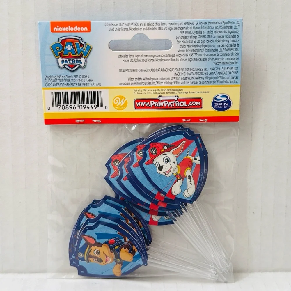 Nickelodeon Paw Patrol Characters 24 Picks - 4 Characters